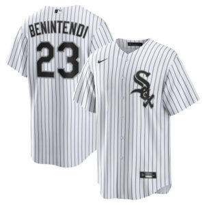 Men's Chicago White Sox Andrew Benintendi Nike White/Black Home Official Player Jersey