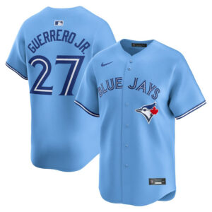 Men's Toronto Blue Jays Vladimir Guerrero Jr. Nike Powder Blue Alternate Limited Player Jersey