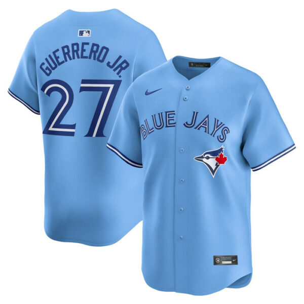 Men's Toronto Blue Jays Vladimir Guerrero Jr. Nike Powder Blue Alternate Limited Player Jersey