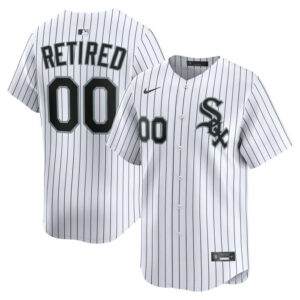 Men's Chicago White Sox Nike White Home Limited Pick-A-Player Retired Roster Jersey