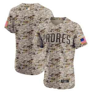Men's San Diego Padres Nike Camo Alternate Vapor Premier Elite Patch Jersey