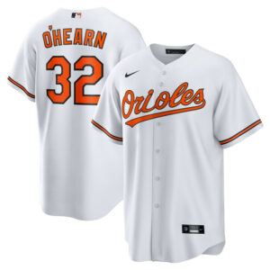 Men's Baltimore Orioles Ryan O'Hearn Nike White Home Replica Jersey