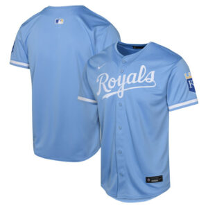 Youth Kansas City Royals NikeLight Blue Alternate Limited Jersey
