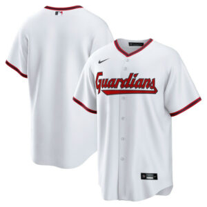 Men's Cleveland Guardians Nike White Home Home Blank Replica Jersey