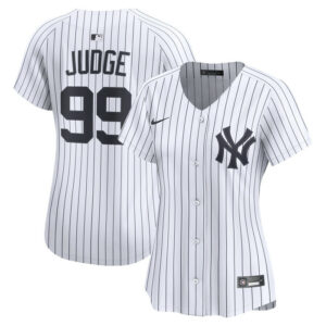 Women's New York Yankees Aaron Judge Nike White Home Limited Jersey