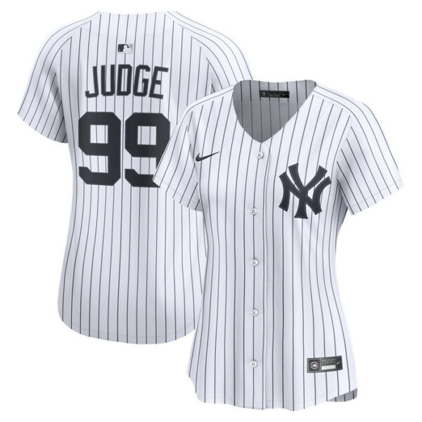 Women's New York Yankees Aaron Judge Nike White Home Limited Jersey