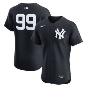 Men's New York Yankees Aaron Judge Nike Navy Alternate 2 Elite Player Jersey