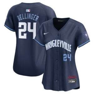 Women's Chicago Cubs Cody Bellinger Nike Navy 2021 City Connect Limited Player Jersey
