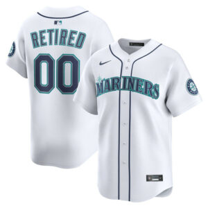 Men's Seattle Mariners Nike White Home Limited Pick-A-Player Retired Roster Jersey