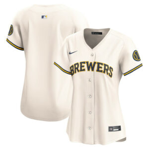 Women's Milwaukee Brewers Nike Cream Home Limited Jersey