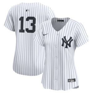 Women's New York Yankees Jazz Chisholm Jr. Nike White Home Limited Player Jersey