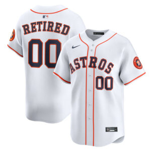 Men's Houston Astros Nike White Home Limited Pick-A-Player Retired Roster Jersey
