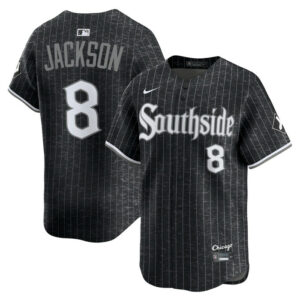 Men's Chicago White Sox Bo Jackson Nike Black City Connect Limited Player Jersey