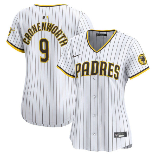 Women's San Diego Padres Jake Cronenworth Nike White Home Limited Jersey