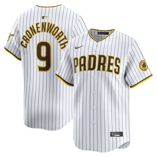 Men's San Diego Padres Jake Cronenworth Nike White Home Limited Player Jersey