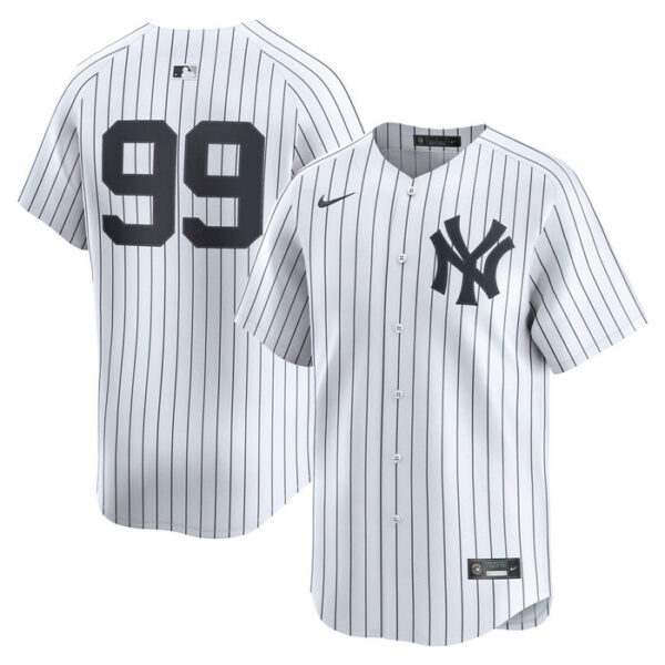 Men's New York Yankees Aaron Judge Nike White Home Limited Player Jersey