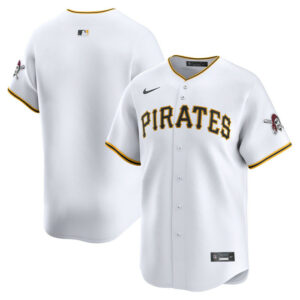 Men's Pittsburgh Pirates Nike White Home Limited Jersey