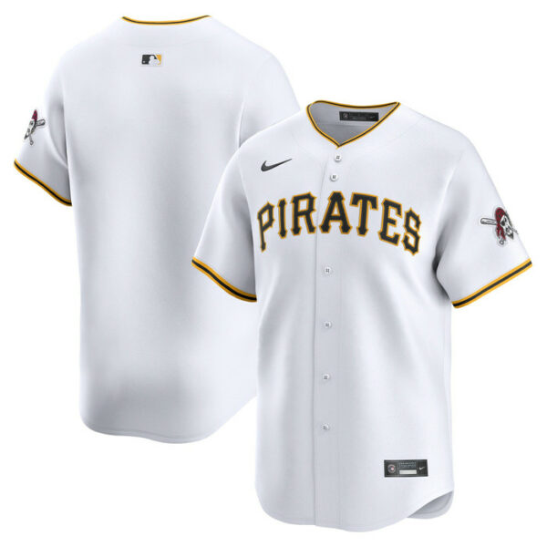 Men's Pittsburgh Pirates Nike White Home Limited Jersey