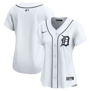Women's Detroit Tigers Nike White Home Limited Jersey