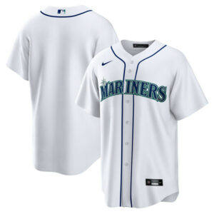 Men's Seattle Mariners Nike White Home Replica Team Jersey
