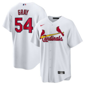 Men's St. Louis Cardinals Sonny Gray Nike White Home Replica Jersey