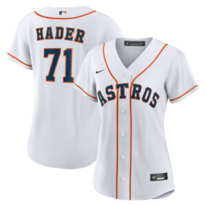 Women's Houston Astros Josh Hader Nike White Home Replica Jersey