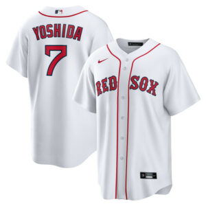 Men's Boston Red Sox Masataka Yoshida Nike White Replica Player Jersey