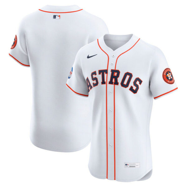 Men's Houston Astros Nike White Home Elite Jersey