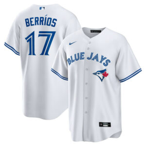 Men's Toronto Blue Jays Jose Berrios Nike White Home Replica Jersey