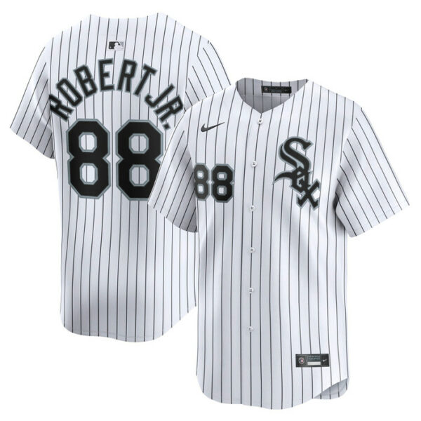 Men's Chicago White Sox Luis Robert Jr. Nike White Home Limited Player Jersey