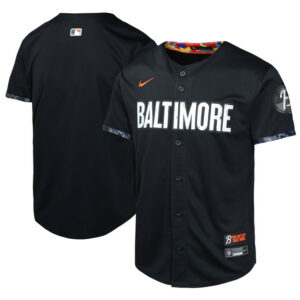 Youth Baltimore Orioles Nike Black City Connect Limited Jersey