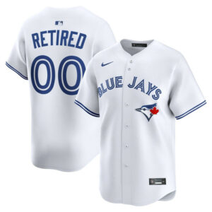 Men's Toronto Blue Jays Nike White Home Limited Pick-A-Player Retired Roster Jersey