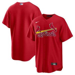 Men's St. Louis Cardinals Nike Red Big & Tall Alternate Replica Team Jersey