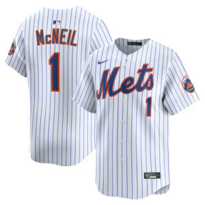 Men's New York Mets Jeff McNeil Nike White Home Limited Player Jersey