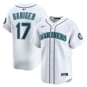 Men's Seattle Mariners Mitch Haniger Nike White Home Limited Player Jersey