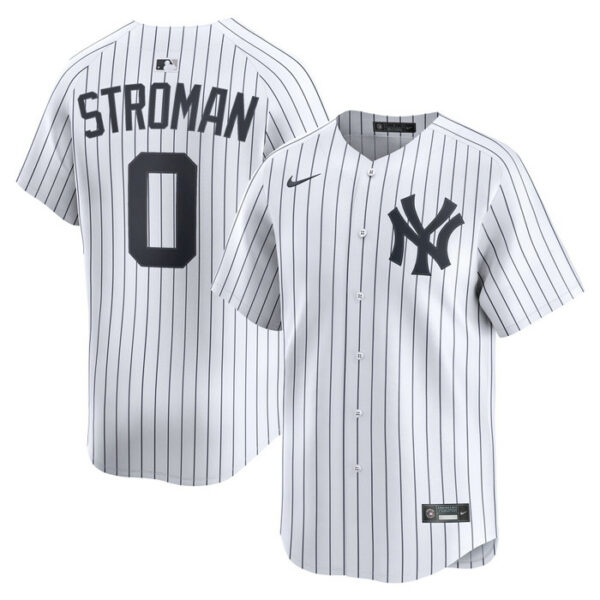 Men's New York Yankees Marcus Stroman Nike White Home Limited Player Jersey