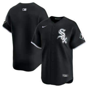 Men's Chicago White Sox Nike Black Alternate Limited Jersey