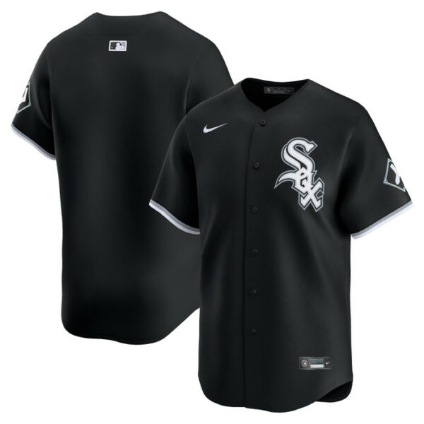 Men's Chicago White Sox Nike Black Alternate Limited Jersey
