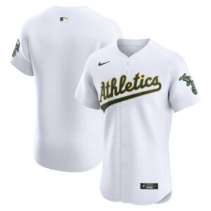 Men's Athletics Nike White Home Elite Jersey