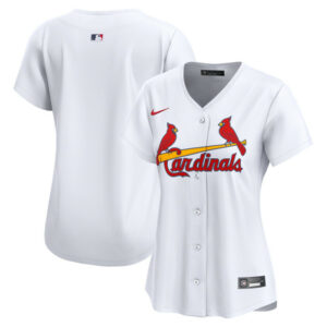 Women's St. Louis Cardinals Nike White Home Limited Jersey