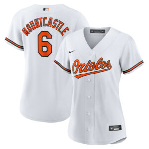 Women's Baltimore Orioles Ryan Mountcastle Nike White Home Replica Jersey