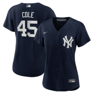 Women's New York Yankees Gerrit Cole Nike Navy Alternate Replica Player Jersey