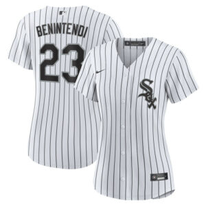 Women's Chicago White Sox Andrew Benintendi Nike White/Black Home Official Player Jersey