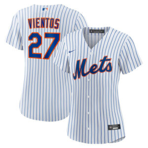 Women's New York Mets Mark Vientos Nike White Home Replica Jersey