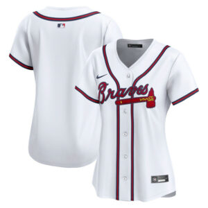 Women's Atlanta Braves Nike White Home Limited Jersey