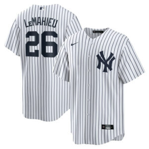 Men's New York Yankees DJ LeMahieu Nike White Home Replica Jersey