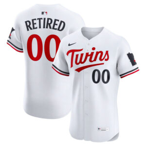 Men's Minnesota Twins Nike White Home Elite Pick-A-Player Retired Roster Jersey
