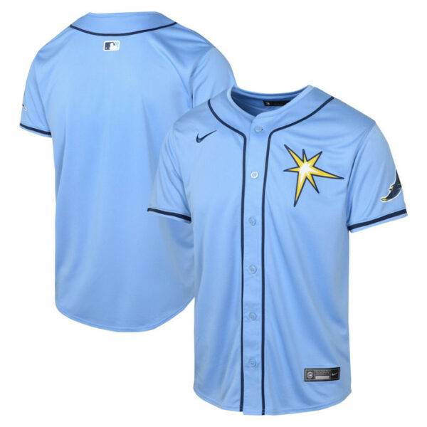 Youth Tampa Bay Rays NikeLight Blue Alternate Limited Jersey