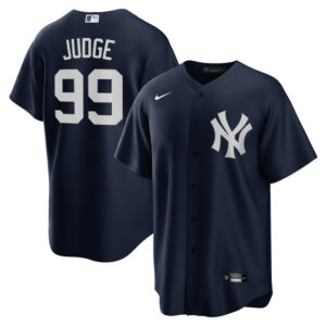 Men's New York Yankees Aaron Judge Nike Navy 2020 Spring Training Replica Player Jersey