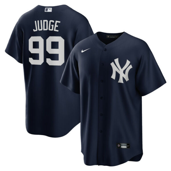 Men's New York Yankees Aaron Judge Nike Navy 2020 Spring Training Replica Player Jersey